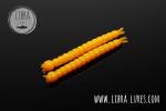 Libra Lures Slight Worm  38mm Cheese , Dark Yellow 008